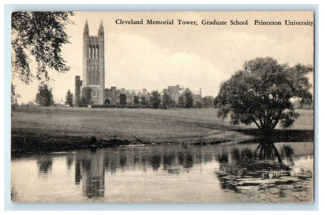 Cleveland Memorial Tower Graduate School University Princeton NJ Postcard
