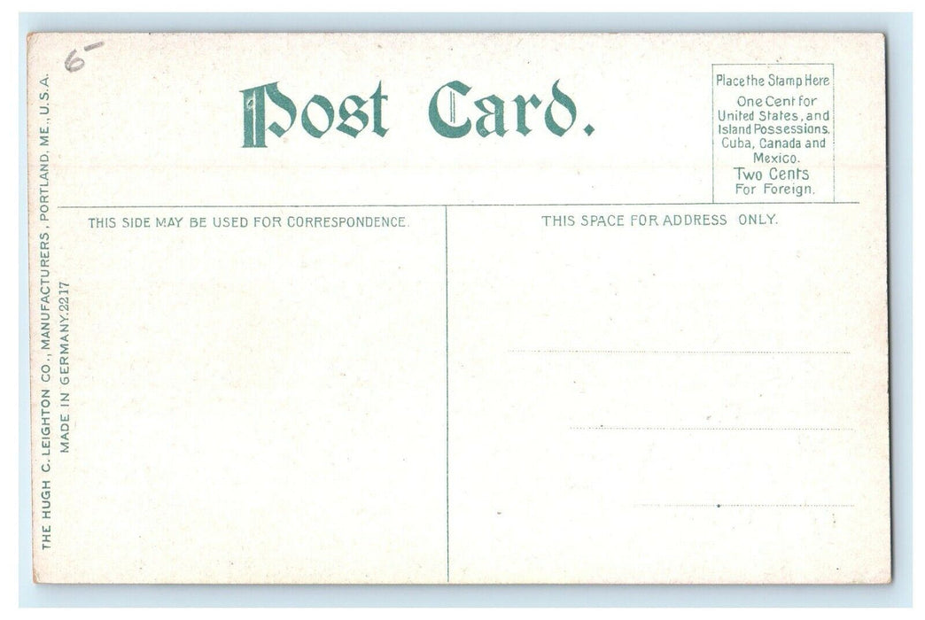 c1920 School of Whittier, Haverhill Massachusetts MA Antique Postcard