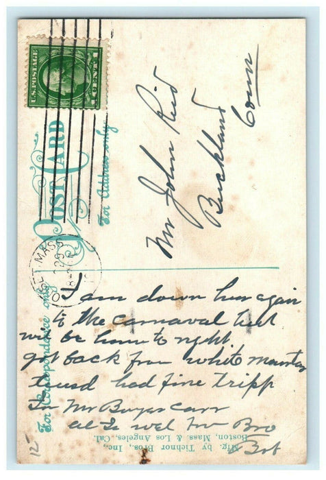 c1917 Glen Cove Hotel, Onset Massachusetts MA RPPC Antique Postcard