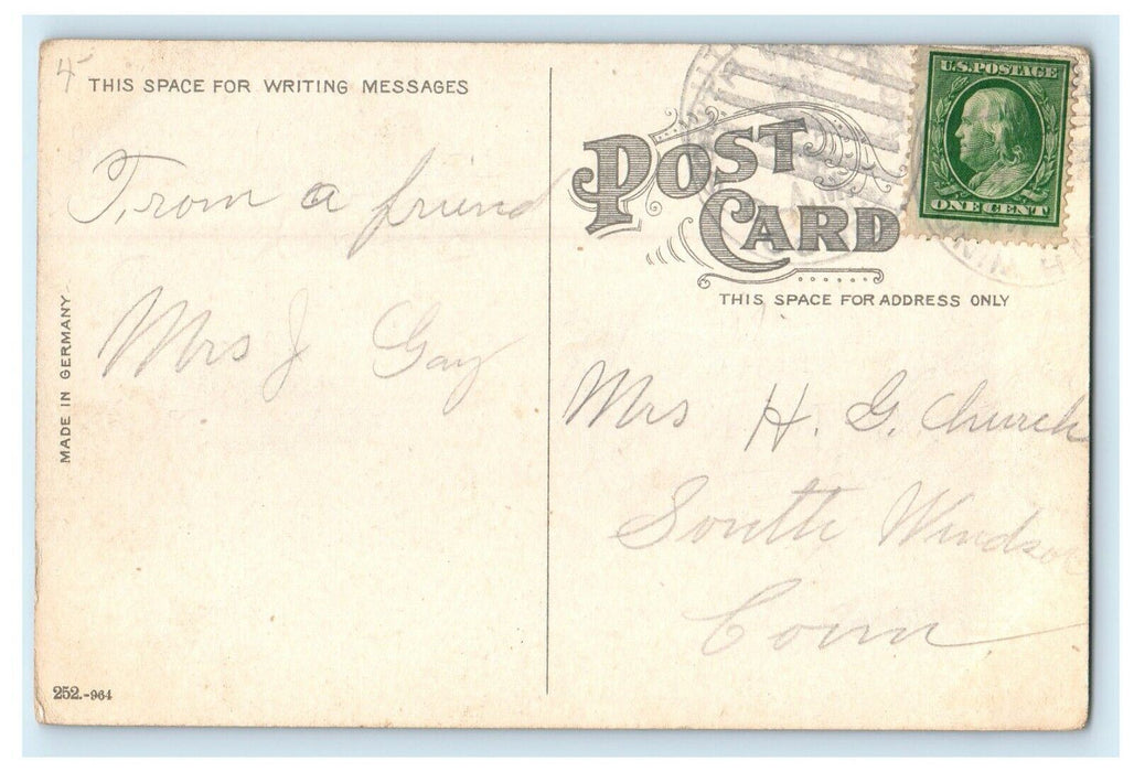 c1910 Kennilworth Castle, Holyoke, Massachusetts MA Antique Postcard