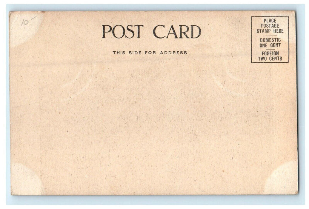 c1905 Easter Crowd On Boardwalk  Atlantic City New Jersey NJ Antique Postcard