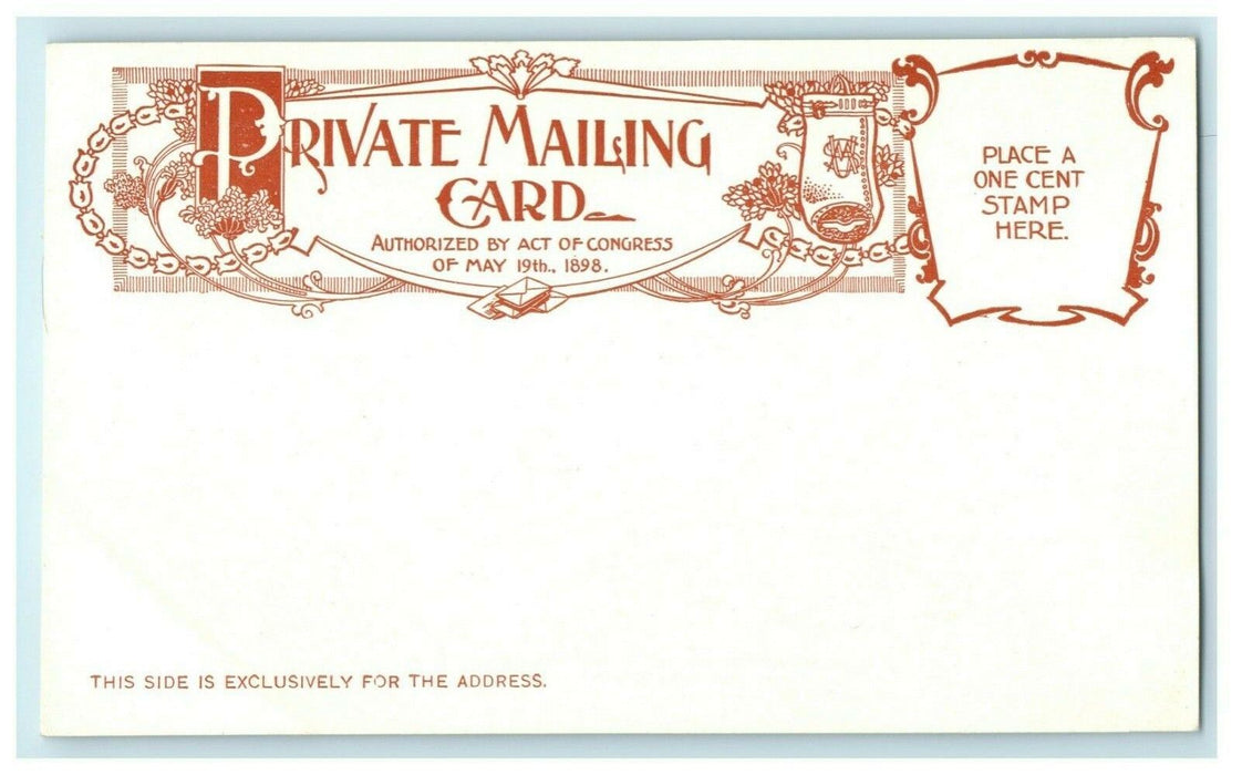 c1900 Music Pavilion Hot Springs Arkansas AR Antique Postcard