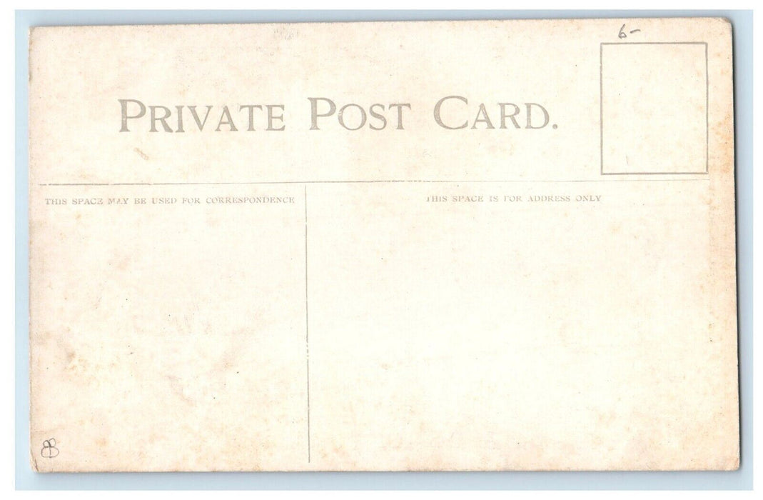 c1910 Typical Great Lakes Native American Indian Paddle Glitter  Postcard