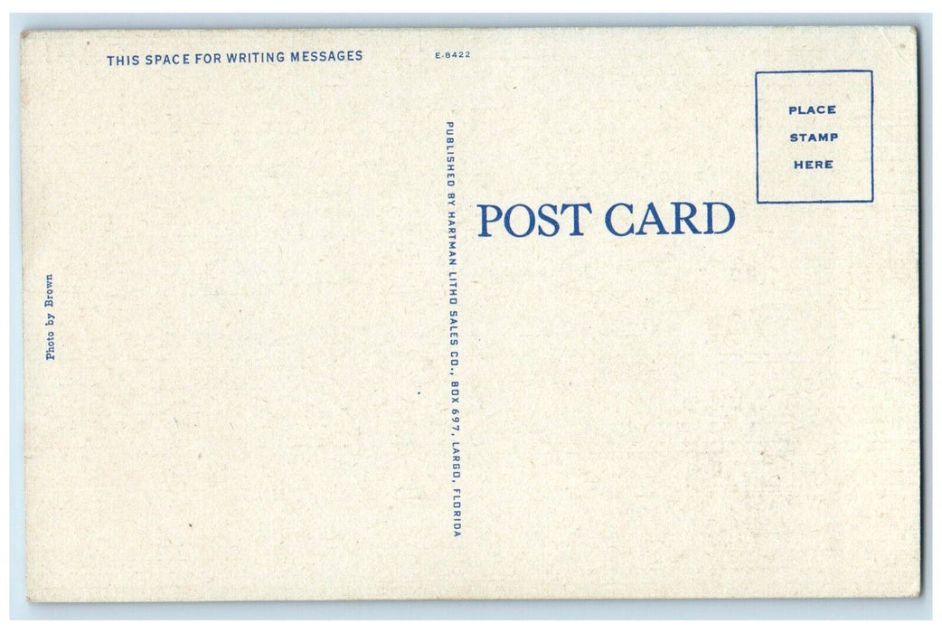 c1930's Sheraton Plaza Hotel On The Atlantic Ocean Daytona Beach FL Postcard