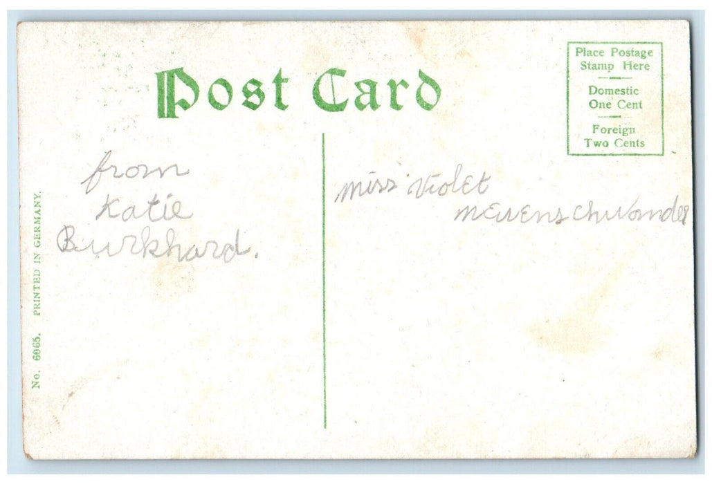 c1910's New Cook County Court House Building Chicago Illinois IL Postcard