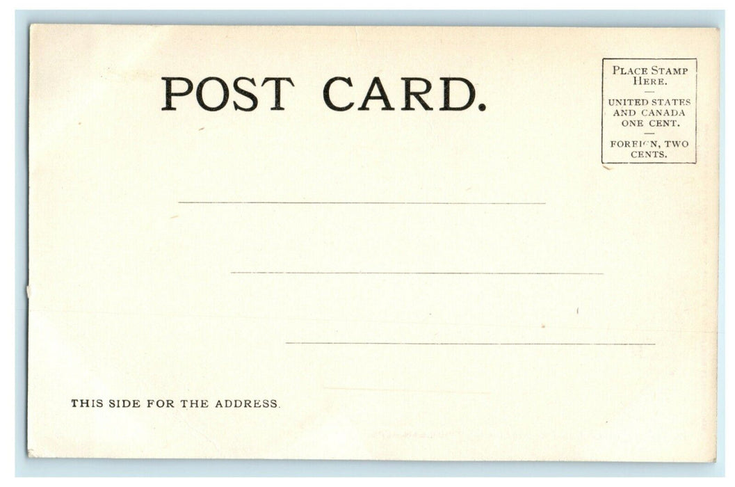 1904 Lunchow-Faust Restaurant Tyrolean Alps World's Fair St. Louis Postcard