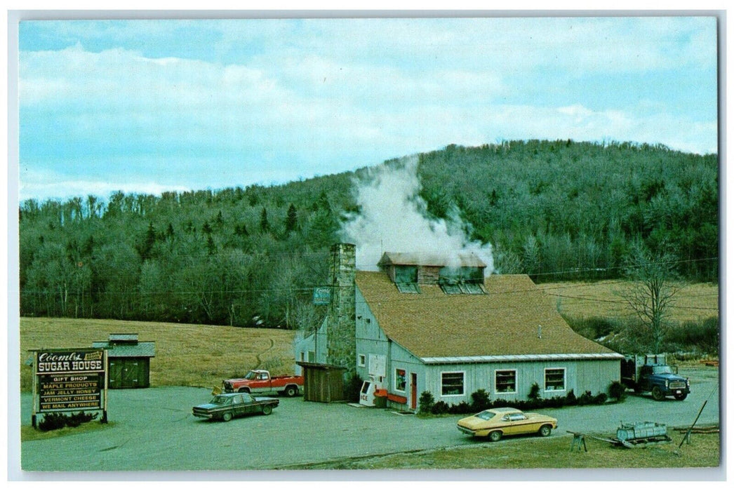 Coombs Beaver Brook Sugarhouse Green Mountain Wilmington Vermont VT Postcard