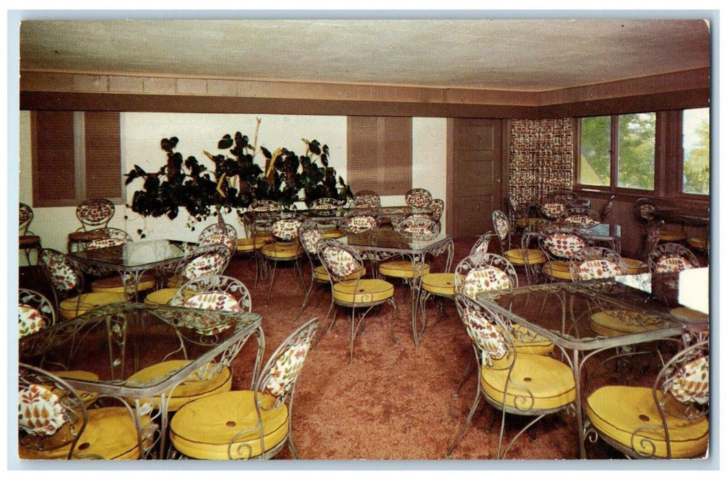 Guy Michael's Restaurant Bar & Cocktail Lounge Dining Room Rochester NY Postcard