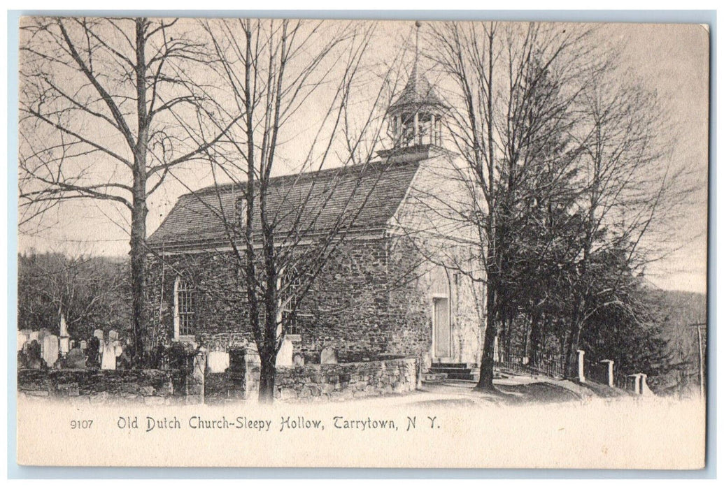 c1905 Old Dutch Church-Sleepy Hollow, Tarrytown New York NY Postcard