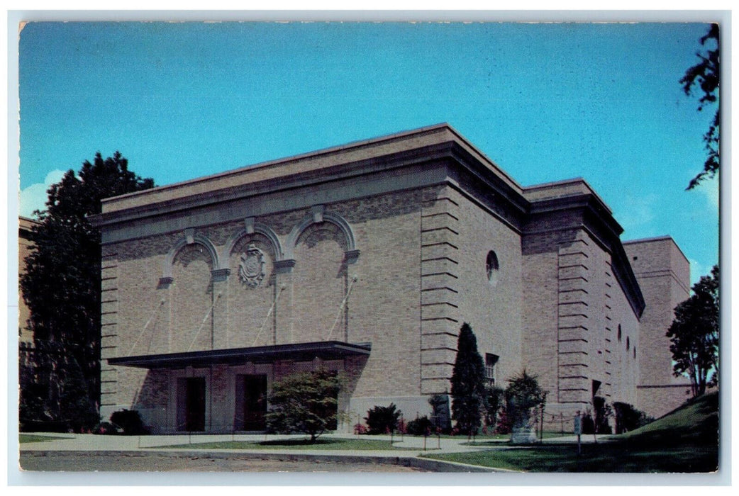 c1950's Spellman Auditorium Marymount College Tarrytown on Hudson NY Postcard