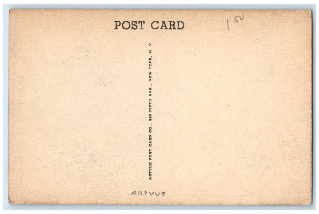c1940's Holy Cross Preparatory Seminary (Passionist Fathers) Dunkirk NY Postcard