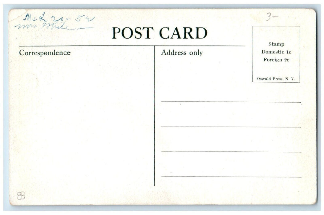 c1910's S.S. Arapahoe Clyde Steamship Co. Broadway New York NY Antique Postcard