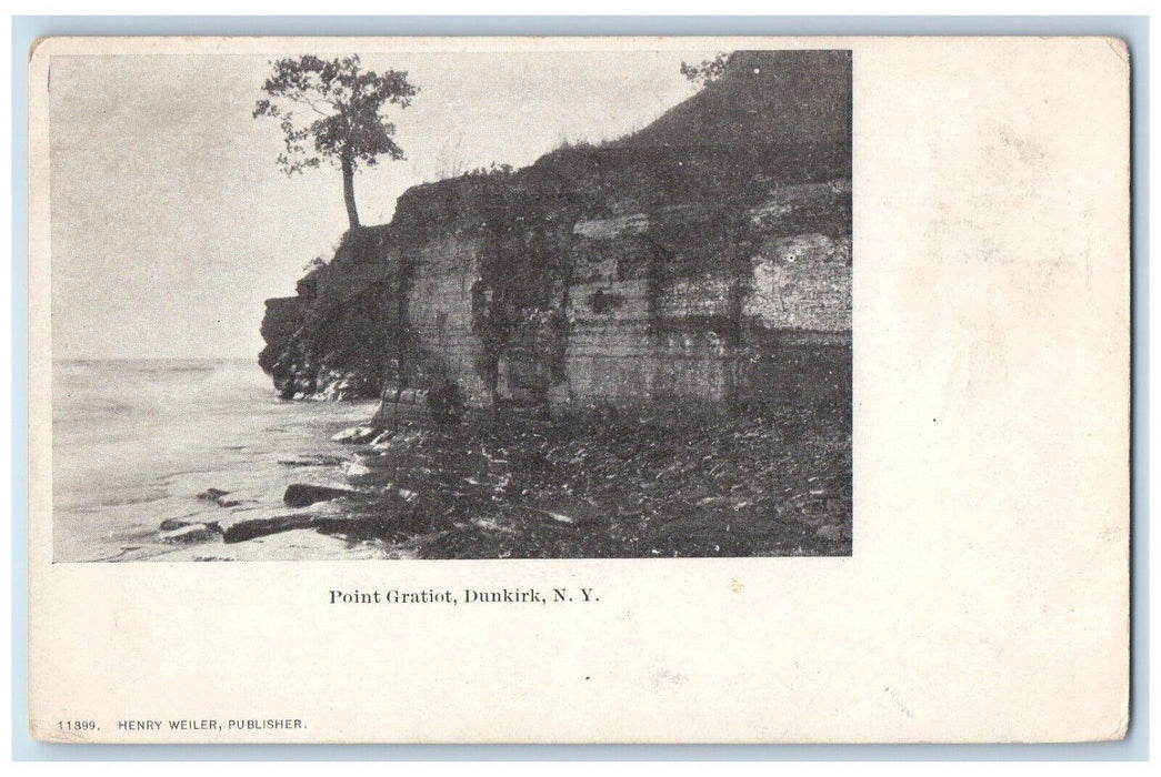 c1905 Point Gratiot, Dunkirk New York NY Antique Henry Weiler Postcard