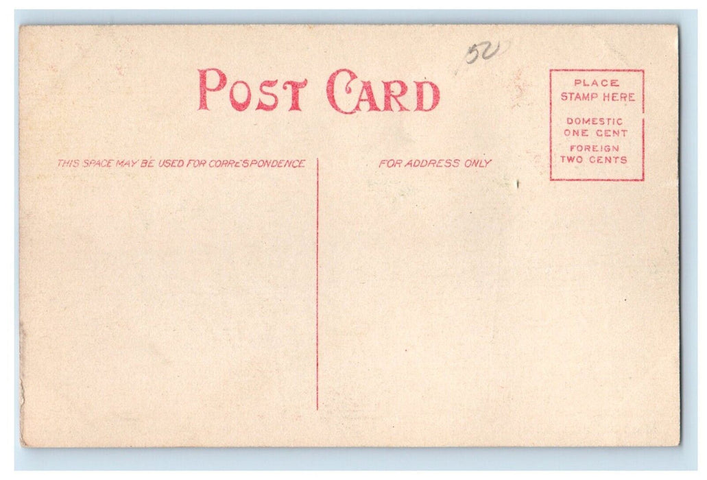c1910's Main Street View Horse & Carriage East Jaffrey New Hampshire NH Postcard