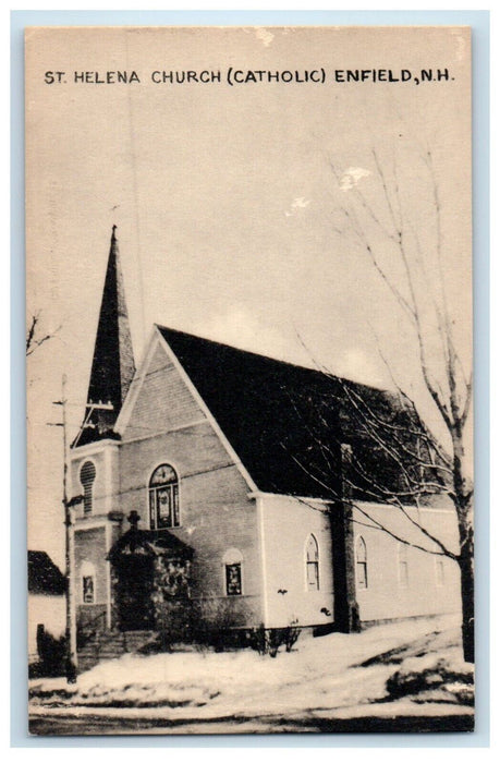 St. Helena Church Catholic Enfield New Hampshire NH Unposted Vintage Postcard