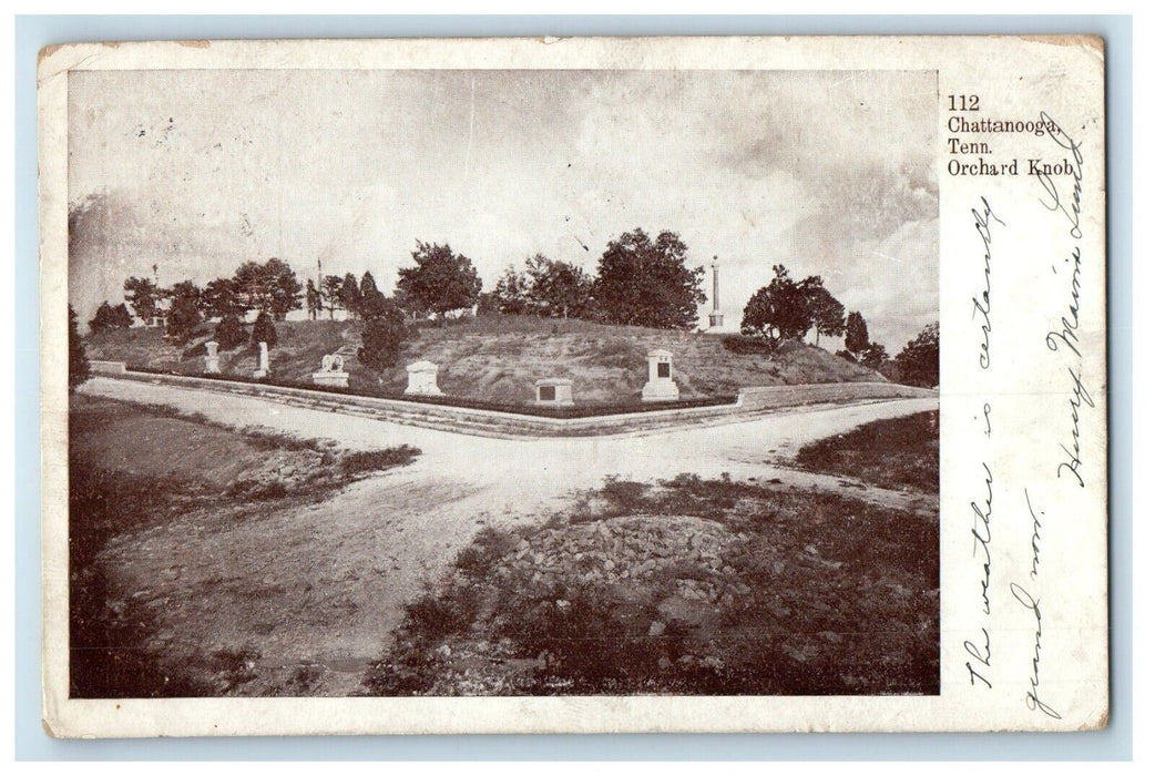 1907 View Of Orchard Knob Chattanooga Tennessee TN Posted Antique Postcard