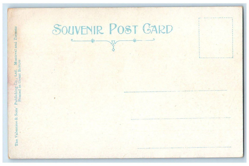 c1905 Steamer Scene, Owen Sound Harbor Looking North Ontario Canada Postcard