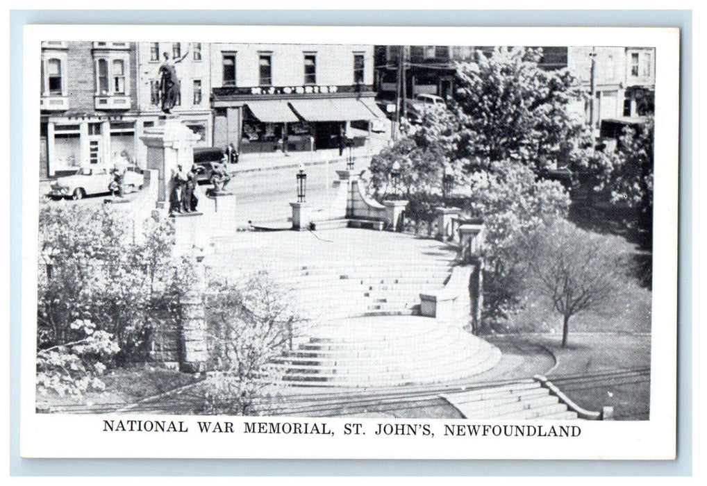 c1910's National War Memorial St. John's Newfoundland Canada Antique Postcard
