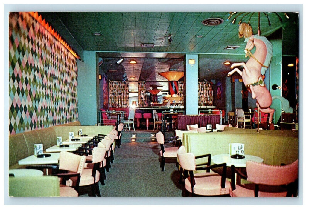 New Hotel Monteleone Restaurant Dining Room New Orleans Louisiana LA Postcard