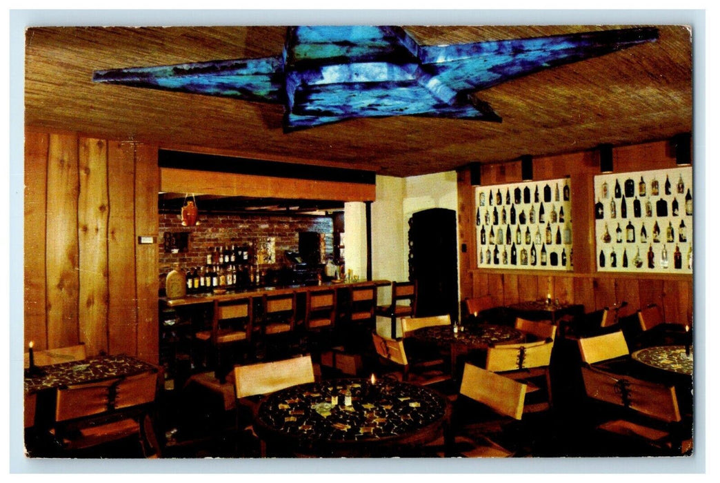 1971 Auberge De L'etoile Restaurant Canadian Cuisine Quebec Canada Postcard