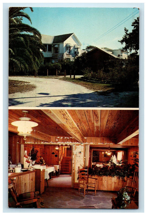 c1960's Multiview, Branch Ranch Dining Room, Plant City Florida FL Postcard