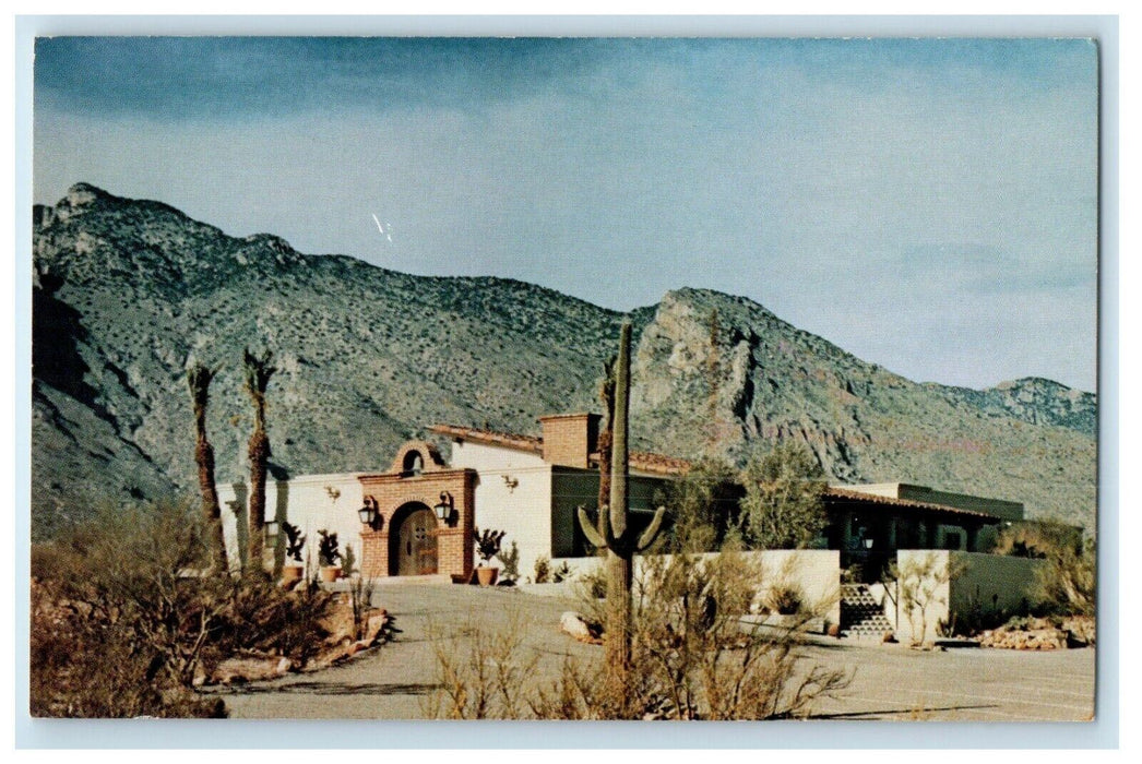 c1960's Las Campanas De Las Catalinas Restaurant Campbell Arizona AZ Postcard