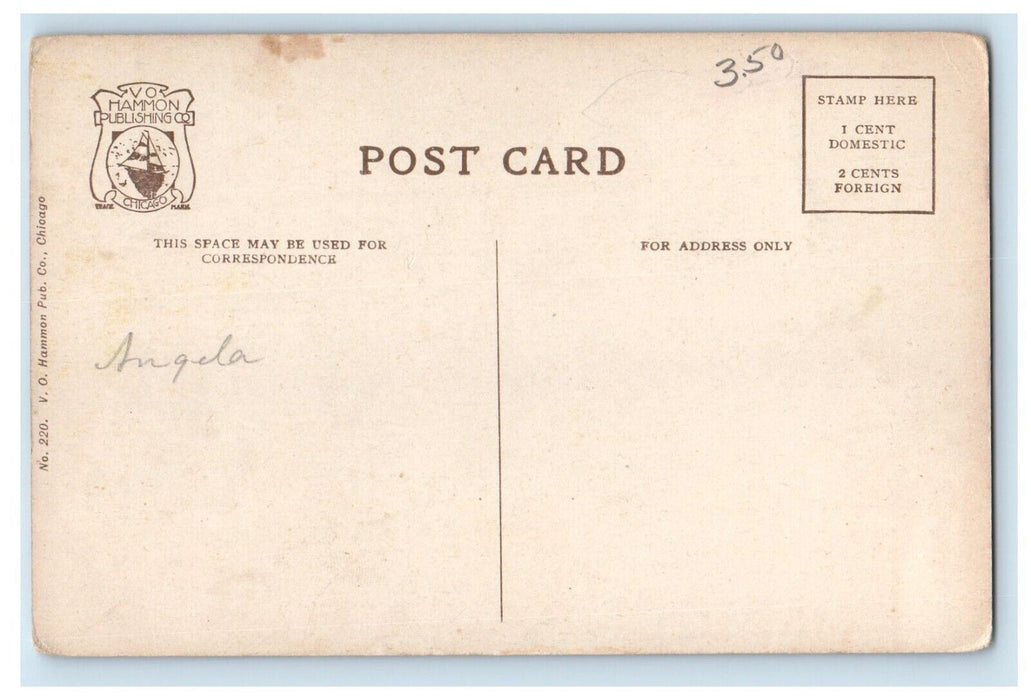 Grill Room Marshall Field & Co.'s Retail Store Chicago Illinois IL Postcard