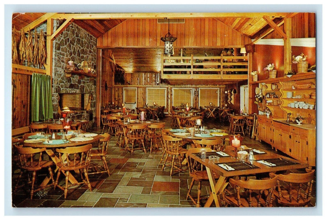 1963 Foodergong Restaurant & Hay Loft Gift Shop Ephrata Pennsylvania PA Postcard
