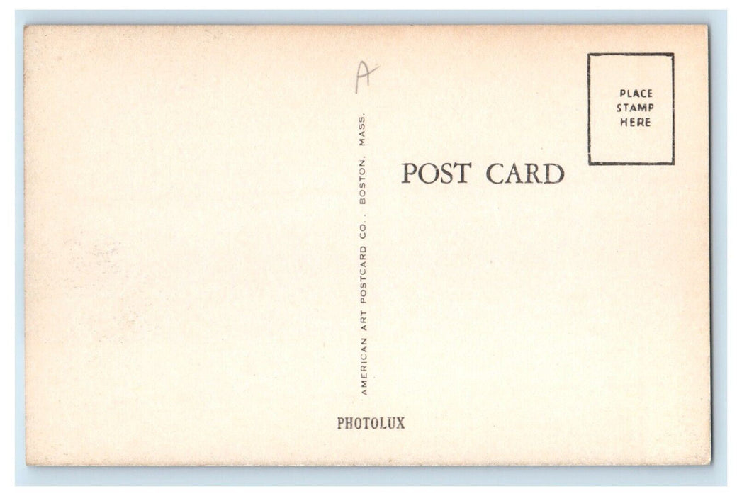 c1940's View Of Catholic Church Rangeley Maine ME Unposted Vintage Postcard