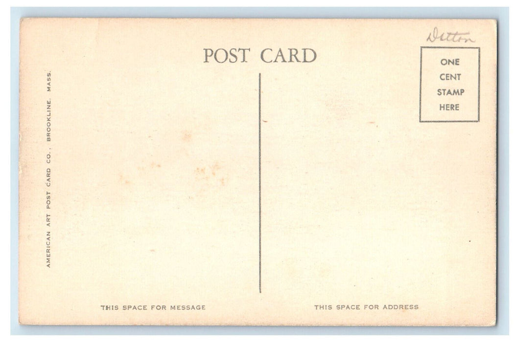 c1940's St. Barnabas Episcopal Church Rumford Maine ME Unposted Postcard