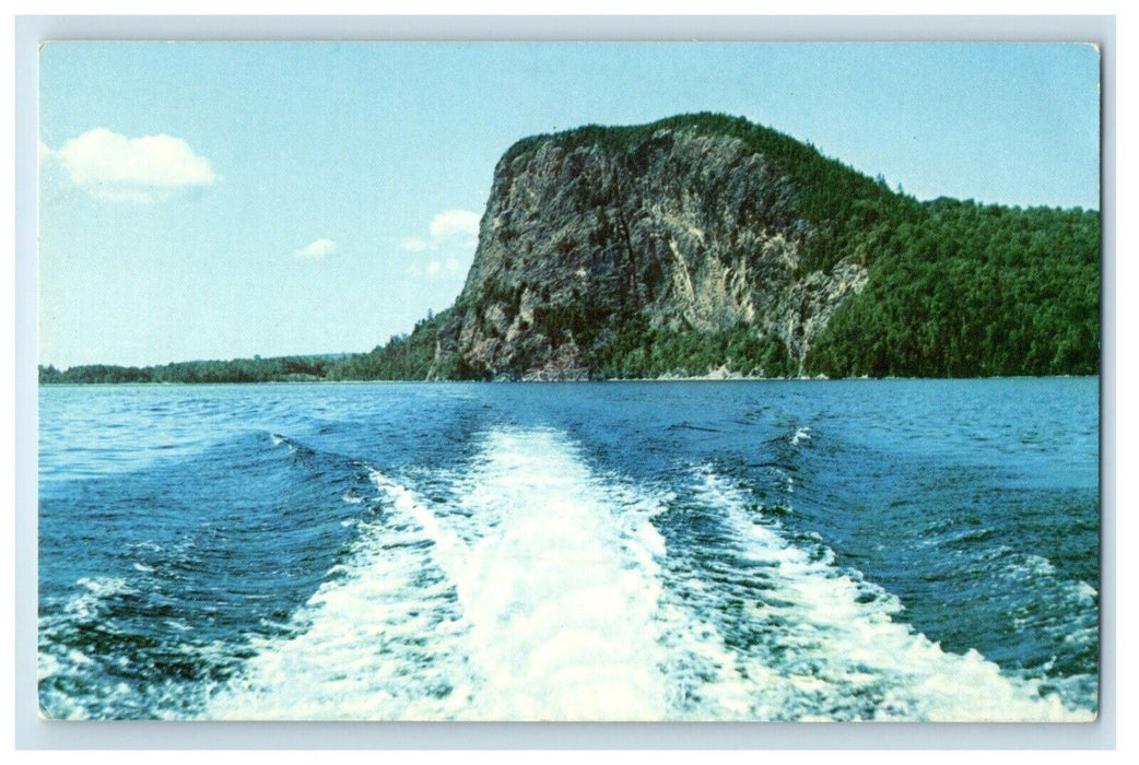 c1950's MT. Kineo And Moosehead Lake Rockwood Maine ME Unposted Vintage Postcard