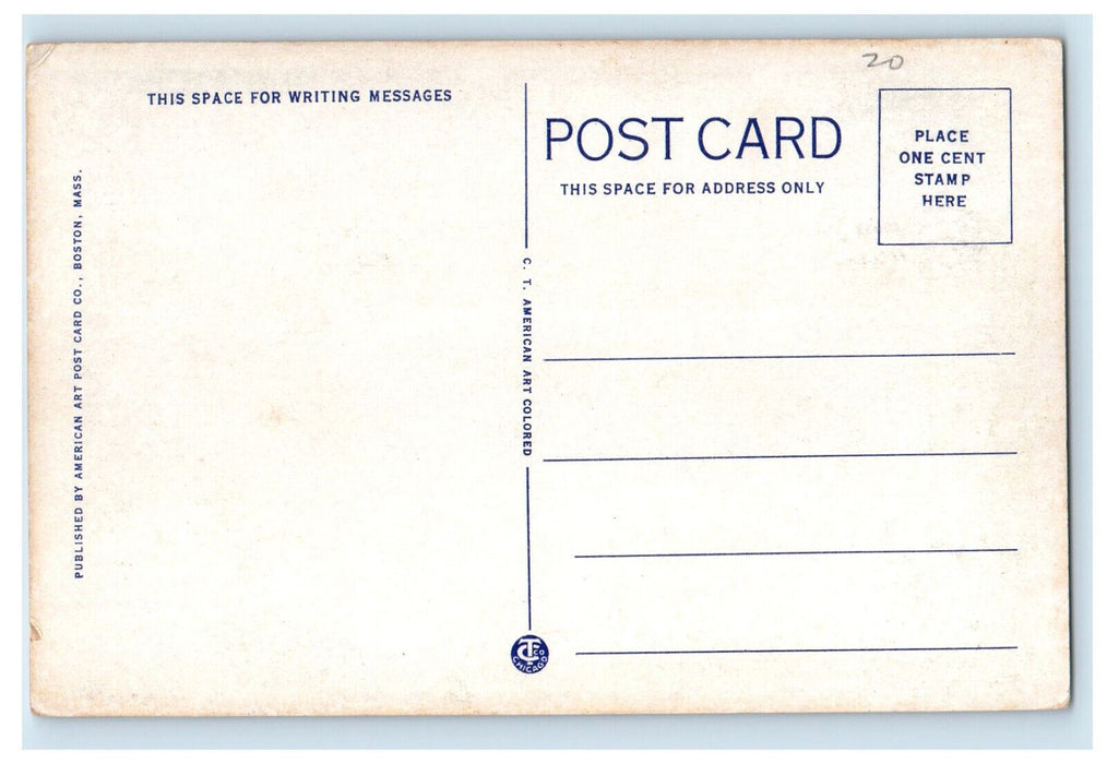 c1930's Memorial Bridge Androscoggin River Rumford Maine ME Unposted Postcard
