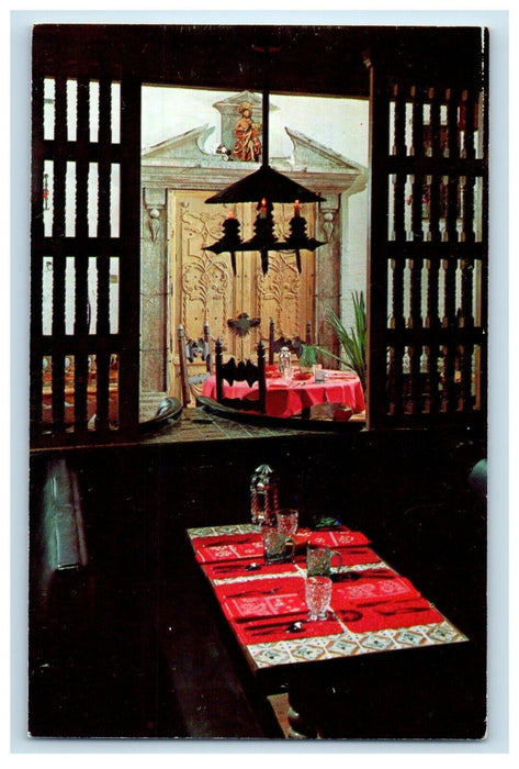 Su Casa Restaurant Dining Room Mexican Cuisine Michigan Ave. Chicago IL Postcard