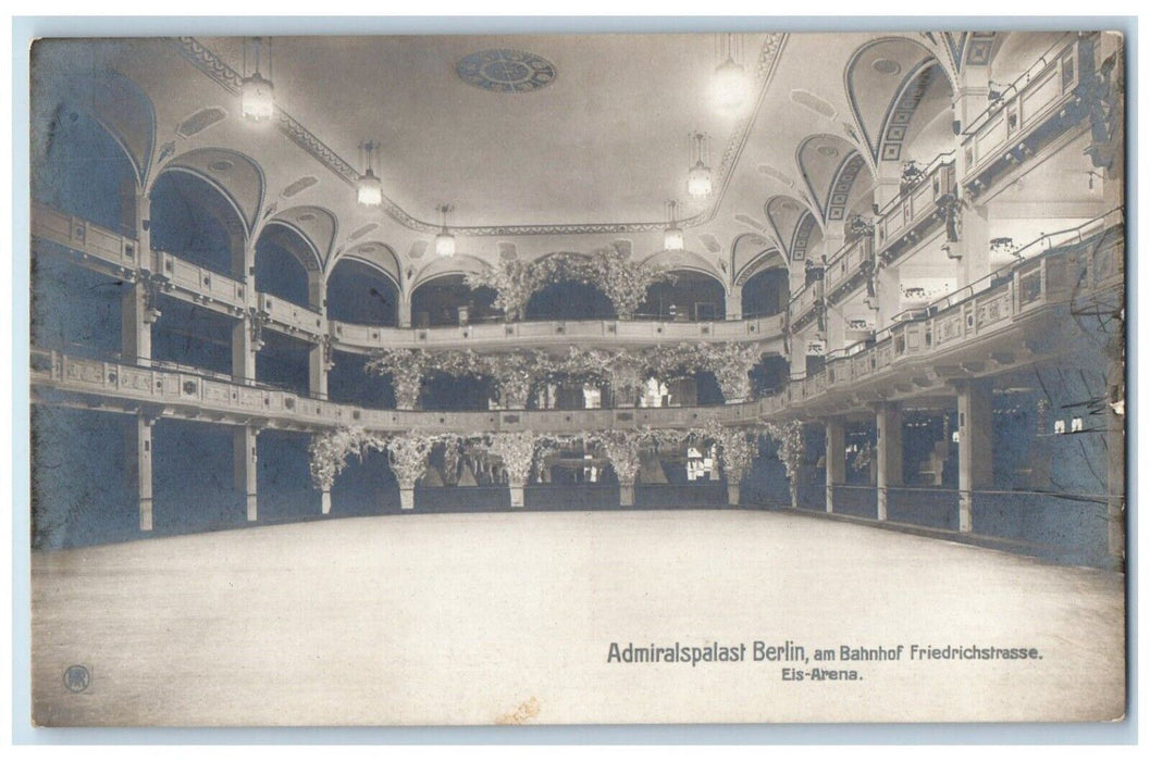 Admiralspalast Arena "Admiral Palace" Berlin Germany RPPC Photo Postcard