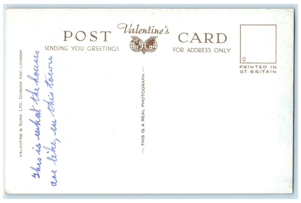 Gynn Gardens Blackpool North Shore Britain United Kingdom UK RPPC Photo Postcard