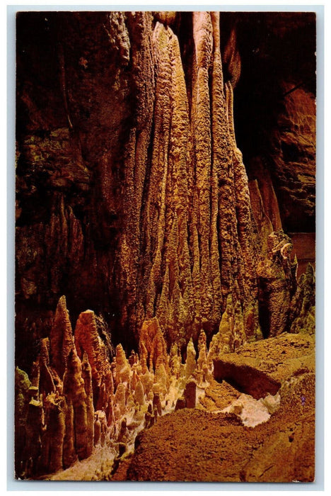 1970 Onyx Tapestry Mammoth Onyx Horse Cave Kentucky KY Vintage Postcard