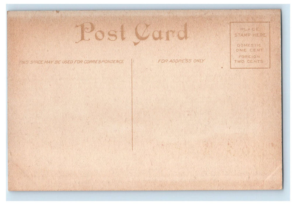 c1910 Ship Scene, Glimpse Along The River Bank Richmond Maine ME Postcard