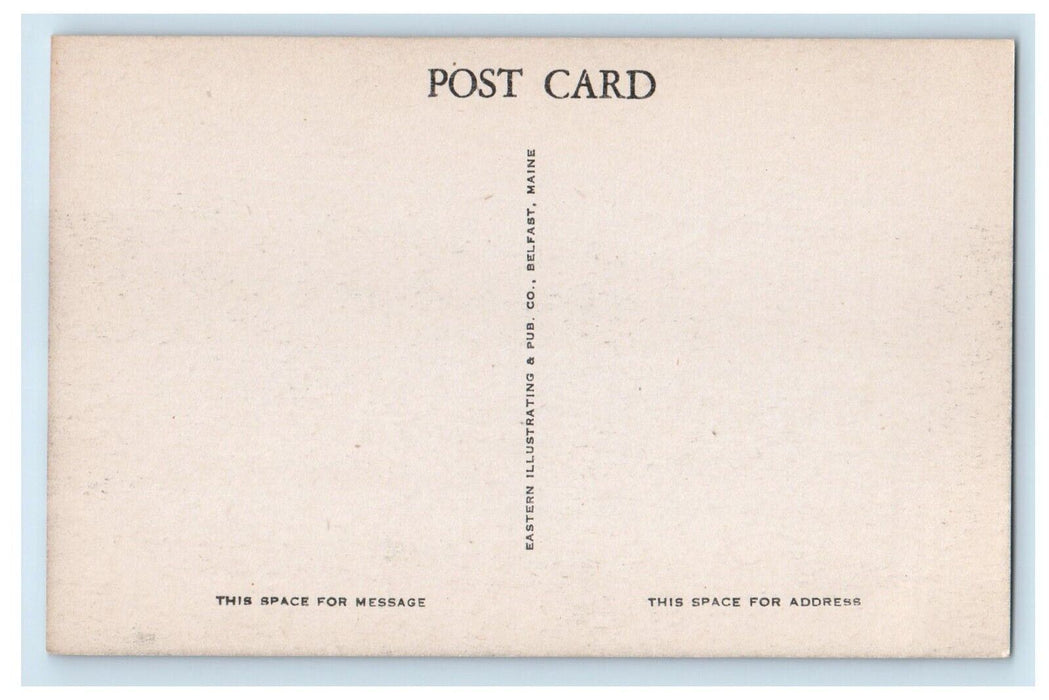 c1940's Mt. Blue And Little Blue Webb Lake Weld Maine ME Vintage Postcard