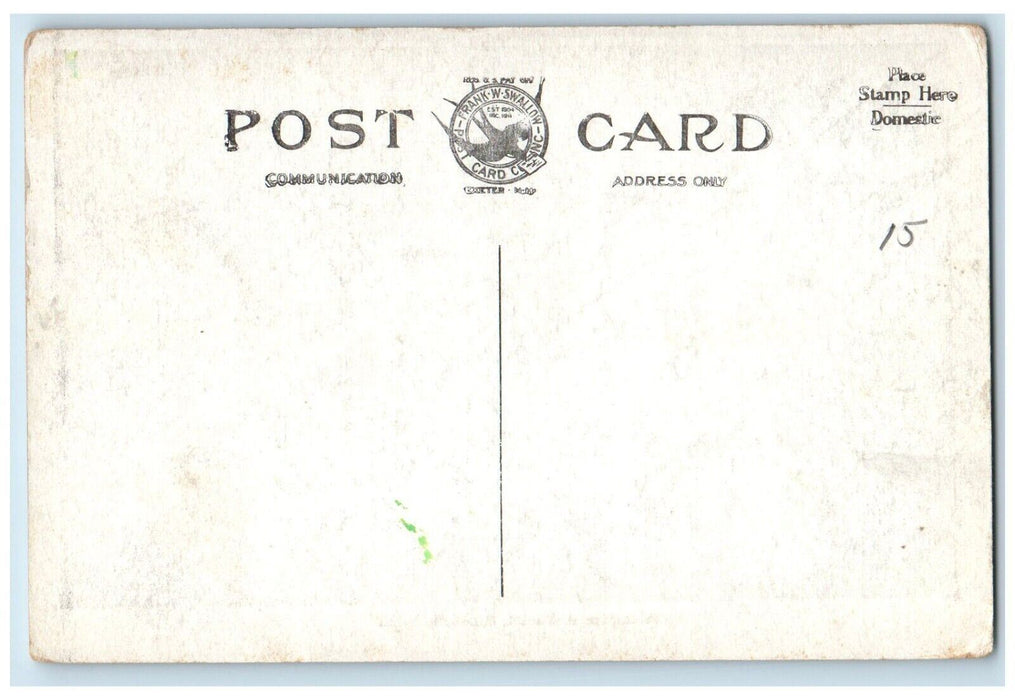 c1910's Along Ashuelot Hinsdale New Hampshire NH Vintage Antique Postcard