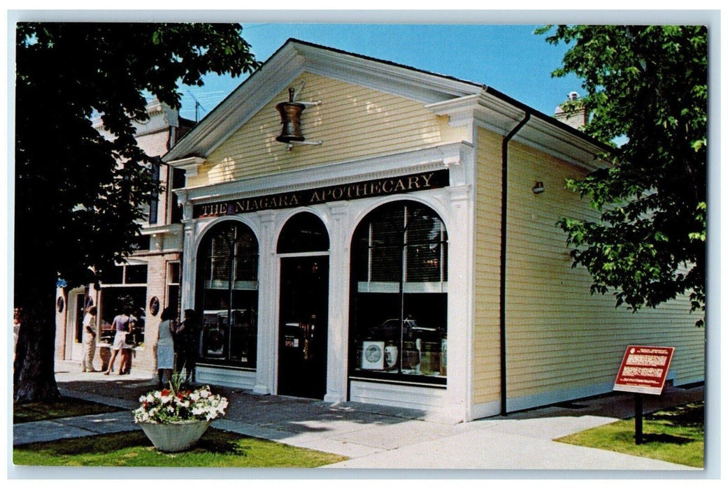 The Niagara Apothecary Niagara On The Lake Ontario Canada Vintage Postcard