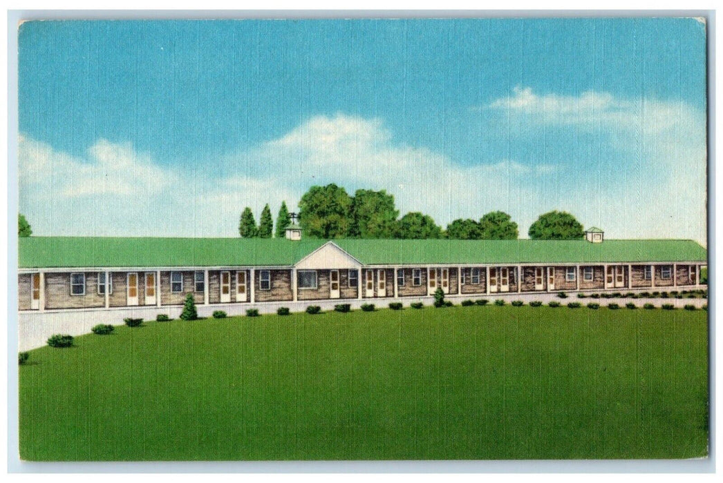 c1950's Park View Motel U.S Hwy 24 & 421 Reynolds Indiana IN Vintage Postcard