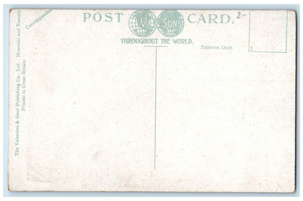 c1910's View Of Collegiate Institute Building London Ontario Canada Postcard