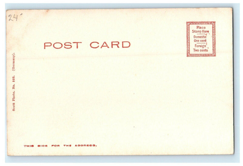 c1905 The Connecticut River near Smiths Ferry, Massachusetts MA Postcard