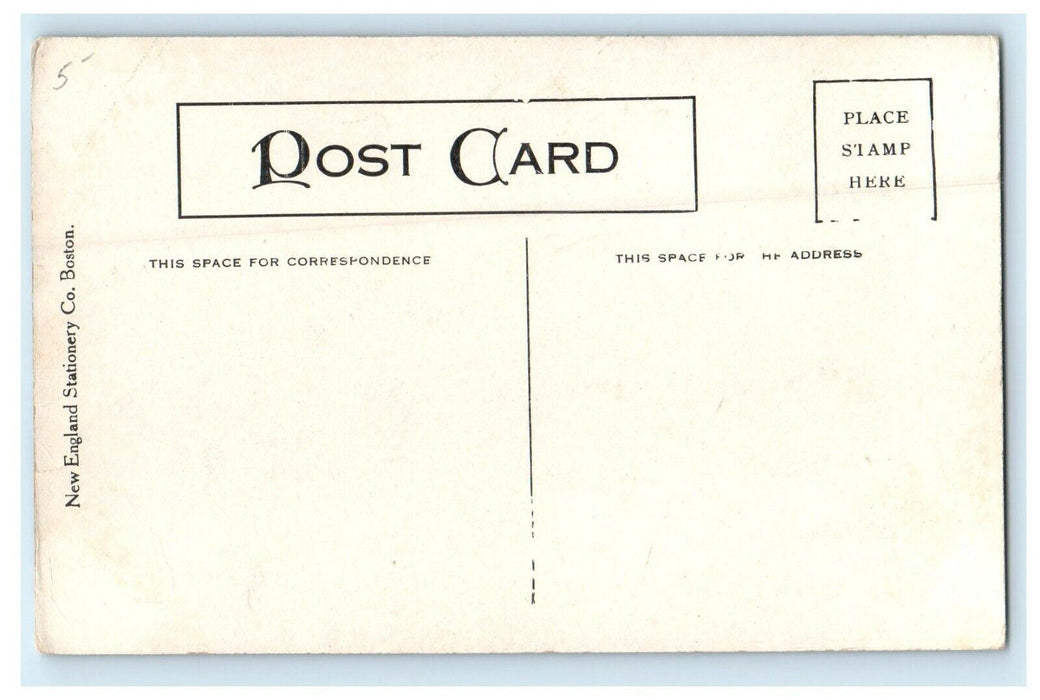 c1910 Camp Hayward Warren Lake Family Scene Littleton Massachusetts MA Postcard