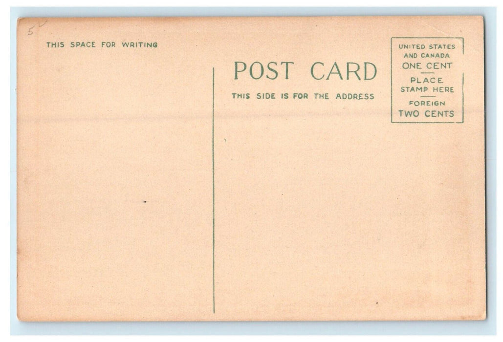 c1910 View Of Monument Square Leominster Massachusetts MA Antique Postcard