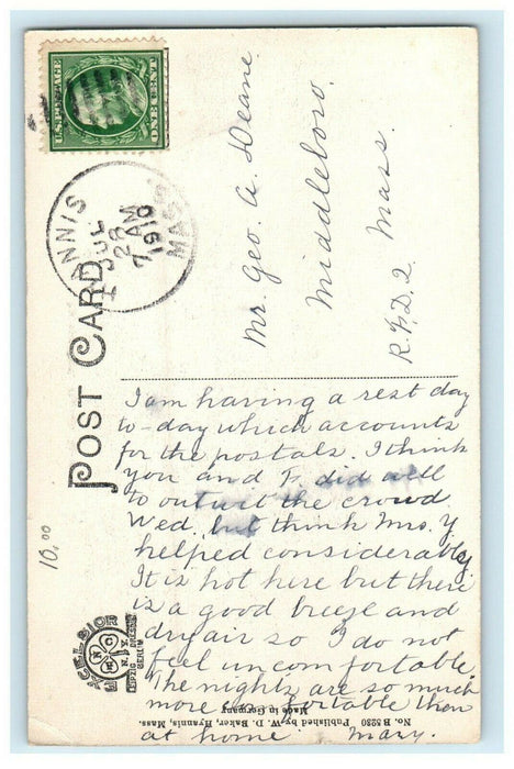c1910 Hyannis Park Hyannis Massachusetts MA Antique Posted Postcard
