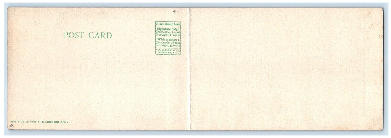 c1905 Panorama Fold Out Greetings From Coldwater Michigan MI Lake Postcard