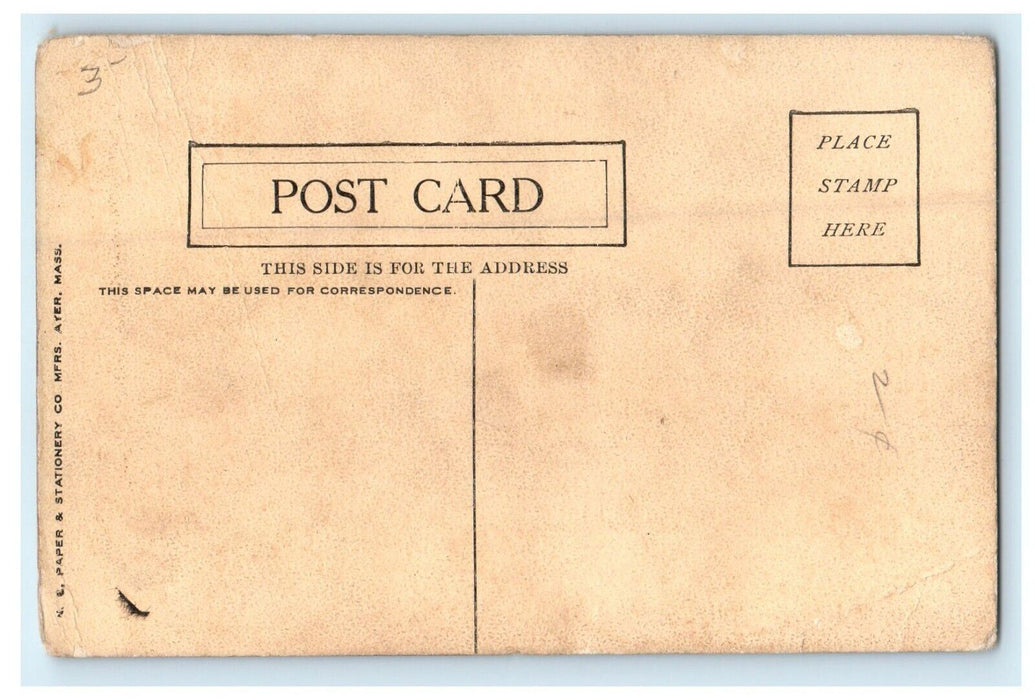 c1925 South Congregational Church, Ipswich, Massachusetts MA Postcard