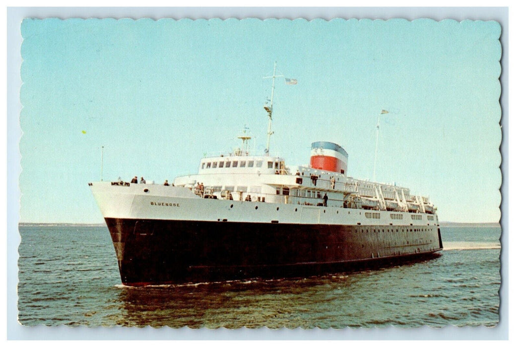 1980 Bar Harbor Maine ME, Bluenose Bar Harbor Terminal Steamer Ferry Postcard