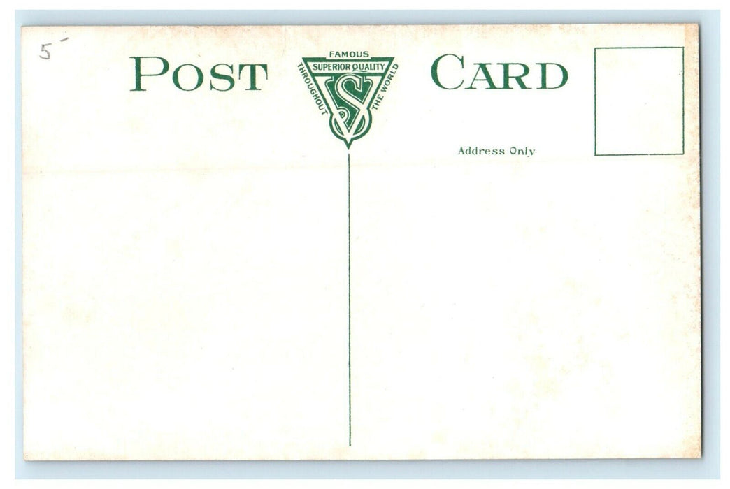 c1909 Crowded Mount Tom House, Holyoke, Massachusetts MA Postcard